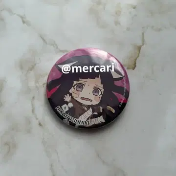 단간론파 난자타운 콜라보 츠미키 미캉 캔 배지