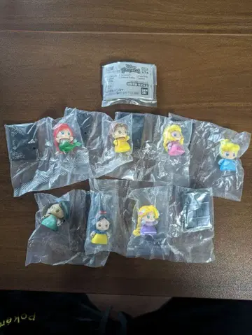 코레캬라! 디즈니 프린세스 전 7종 세트 피규어 인형 가챠