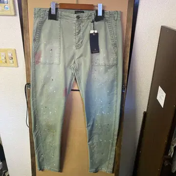 [ 새상품 ] SCOTCH&SODA 디자인 페인터 팬츠 W34 L32