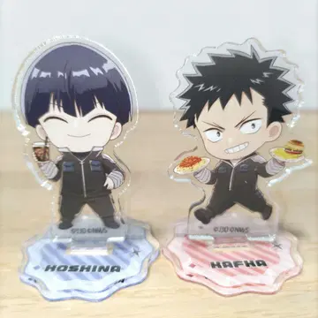 괴수8호 카페 아크릴 스탠드 호시나 소우시로 히비노 카프카