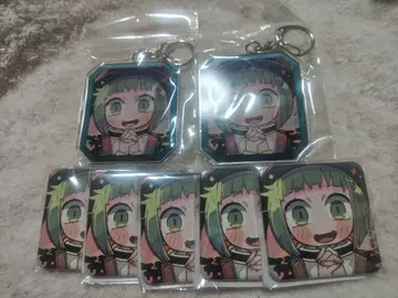 MILGRAM 밀그램 온라인 복권 아크릴 키링 캔뱃지 아마네