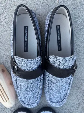 하이더웨이 비트 로퍼 27.5cm 그레이 계열 트위드 조