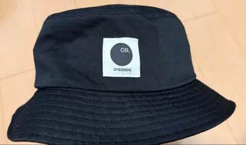 오버라이드 OVERRIDE 버킷햇 블랙 미사용 새상품