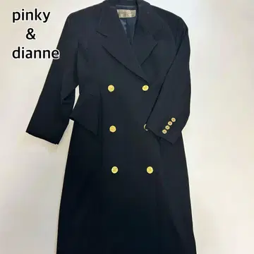 핑키앤다이안 블레이저 골드 버튼 더블 플레어 롱