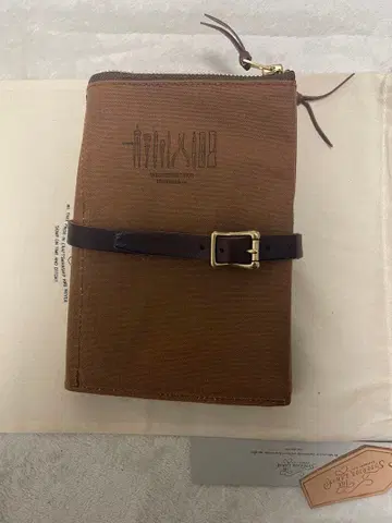 TSL 파라핀 캔버스 필통 새상품