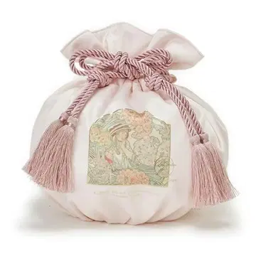 초레어 새상품 뮤샤 젤라또피케 복조리 파우치 비잔틴 핑크