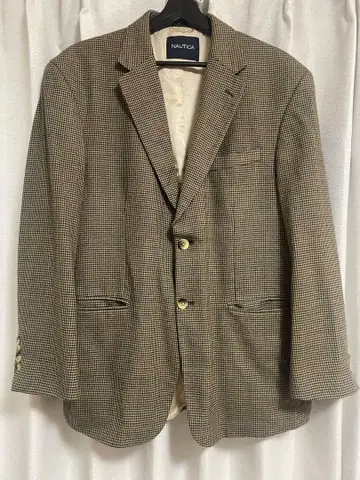 체크 무늬 VINTAGE NAUTICA TAILORED JACKET