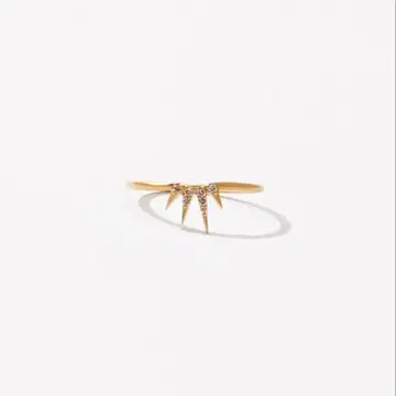 [glimmer] K10 모티브 메레 다이아 반지