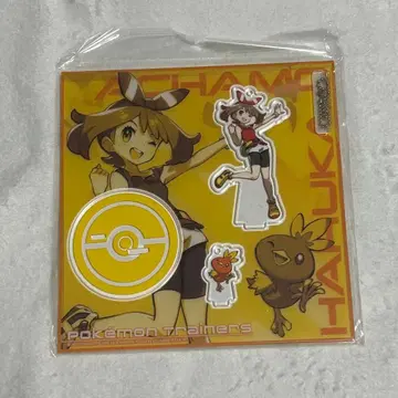 포켓몬 트레이너 하루카 아크릴 스탠드 키링