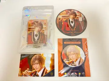 에이스테 셋츠 반리 콜라보 캔뱃지 애니카페 특전 포토 카드 & 코스터