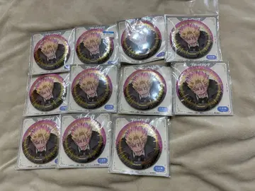 블루 록 금박 캔뱃지 시도