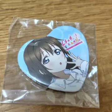 러브 라이브 사쿠라자카 시즈쿠 캔뱃지 니지시즈