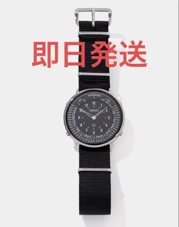 SEIKO 메트로놈 워치 프래그먼트 에디션 블랙
