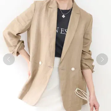 IENA 프렌치 린넨 자켓 36 사이즈