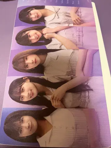 노기자카46 신참자 5기생 사진 앨범