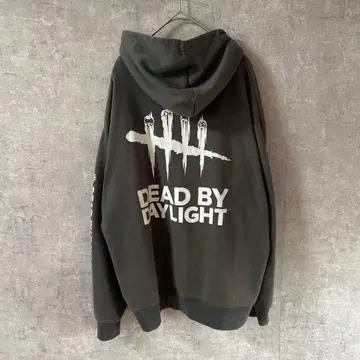 DEAD BY DAYLIGHT 집업 후드티 M 사이즈 그레이