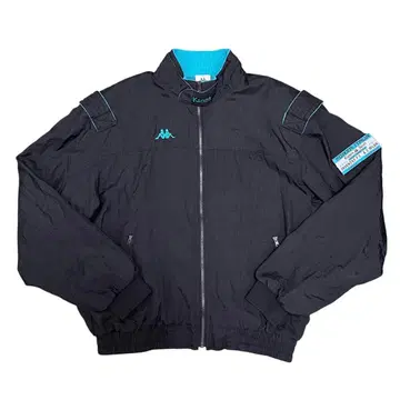 90s Kappa 유벤투스 AC 밀라노 기념 모델 블루종 자켓