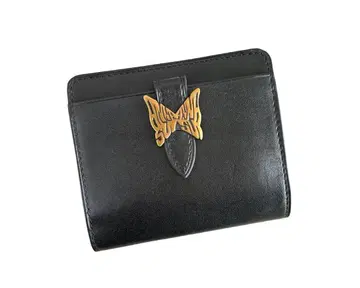 ANNA SUI 안나수이 빅 버터플라이 로고 접이식 지갑