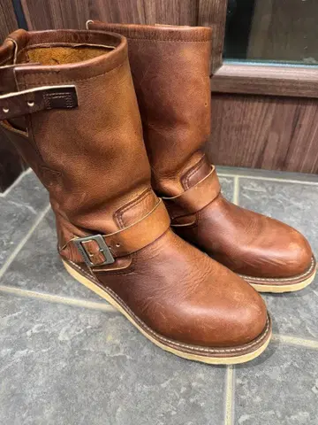 RED WING 엔지니어 부츠 브라운 8