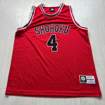 슬램덩크 농구 탱크탑 유니폼 빨간색 2XL