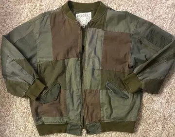 aozora/MA-1 패치워크 블루종/3