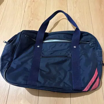 일대명성 고등학교 네이비 나일론 숄더백