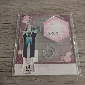 반딧불이의 신부 아크릴 펜 스탠드 키리가야 사토코 눈사람ver.