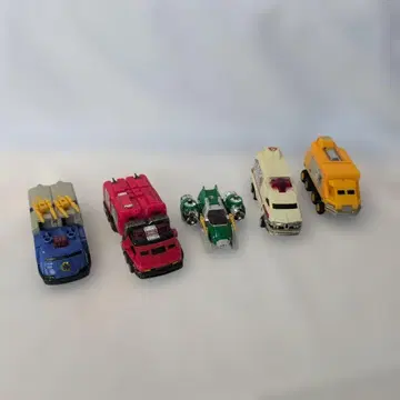 슈퍼전대 히어로 변형 로봇 5체 세트 고고파이브 초합금