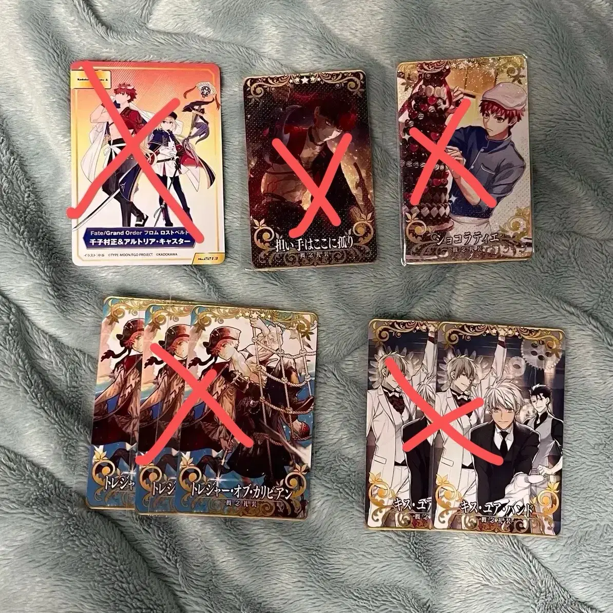 Last discount) Fate/stay night card sleeves, sealed #,#,#fate,#,#  on Bunjang Global Site.