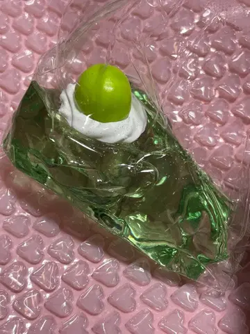 해외 스퀴즈 머스캣 젤리 케이크