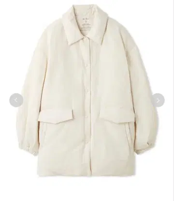 MilaOwen 프렌치 다운 텐트 실루엣 자켓