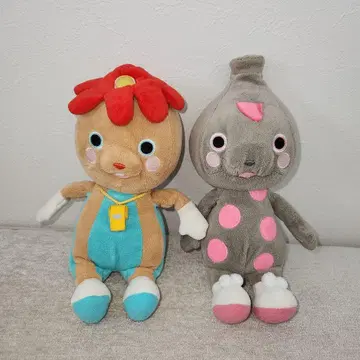 아빠와 함께 레오레오 레일웨이 슈슈와 폿포 봉제 인형 세트