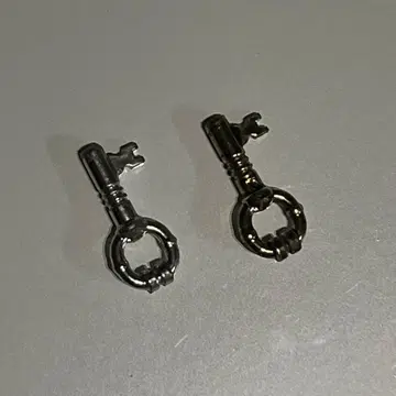 LEGO 열쇠형 부품 실버 골드