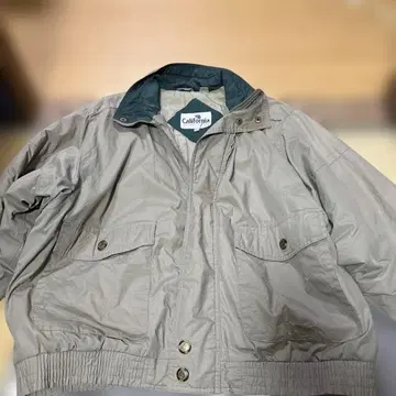 California Outerwear XL 그레이 나일론 자켓