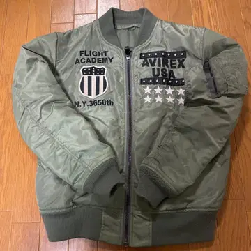 AVIREX USA MA-1 플라이트 자켓