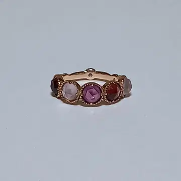 세이렌 아즈로 K10 컬러 스톤 반지 11호