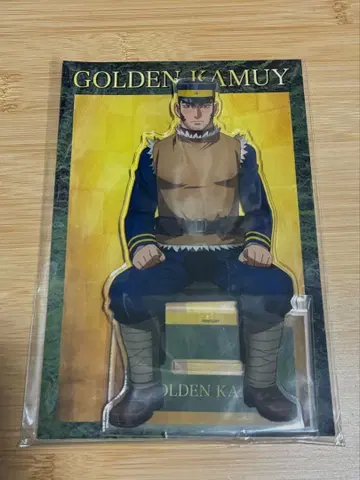 골든 카무이 군인 브로마이드 패턴 빅 아크릴 스탠드 타니가키