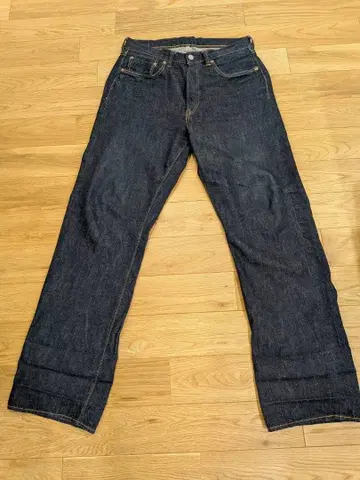 FULLCOUNT 풀카운트 0105SS 데님 W30 새상품급 다크 네이비