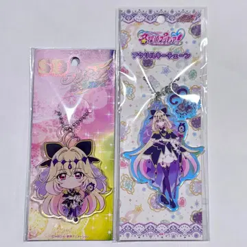 프리티 스토어 한정판 큐어 아르카나 쉐도우 SD 볼체인 아크릴 키체인