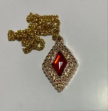 세본스타 마름모꼴 레트로 레드 도금