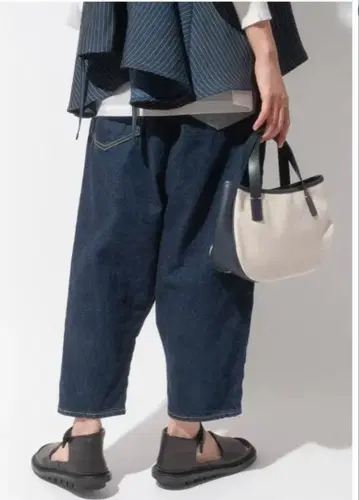 RaPPELER 사무엘 와이드 팬츠 데님 소재