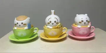 치이카와 캐릭터 라떼 아트 치이카와 토끼 밤만주 3종 세트