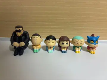 짱구는 못말려 기다림 가챠가챠 피규어 6체 세트