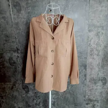 GU 지유 긴팔 자켓 코디 발군 화이트 베이지(M)