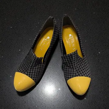 새상품급 DIANA 다이애나 하운드 투스 하이힐 펌프스 레어 23.5