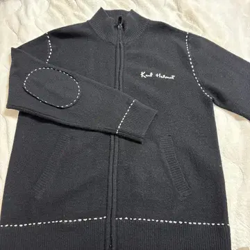 칼 헬무트 지퍼 가디건 가디건