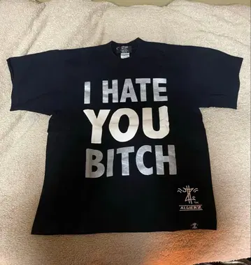 ALGIERZ I HATE YOU BITCH 티셔츠 Z-ro 미국제