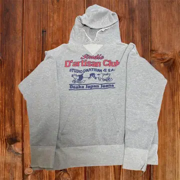 STUDIO D'ARTISAN 스테디오 다 루치잔 프린트 후드티