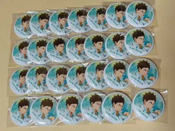 하이큐 아오바죠사이 이와이즈미 하지메 가로막 캔뱃지 27점