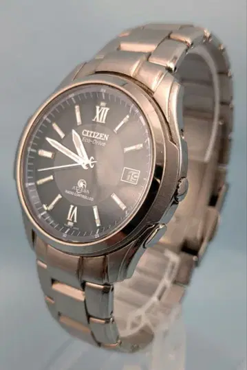 [작동품] 시티즌 아테사 티타늄 전파 솔라 시계 CITIZEN 3441